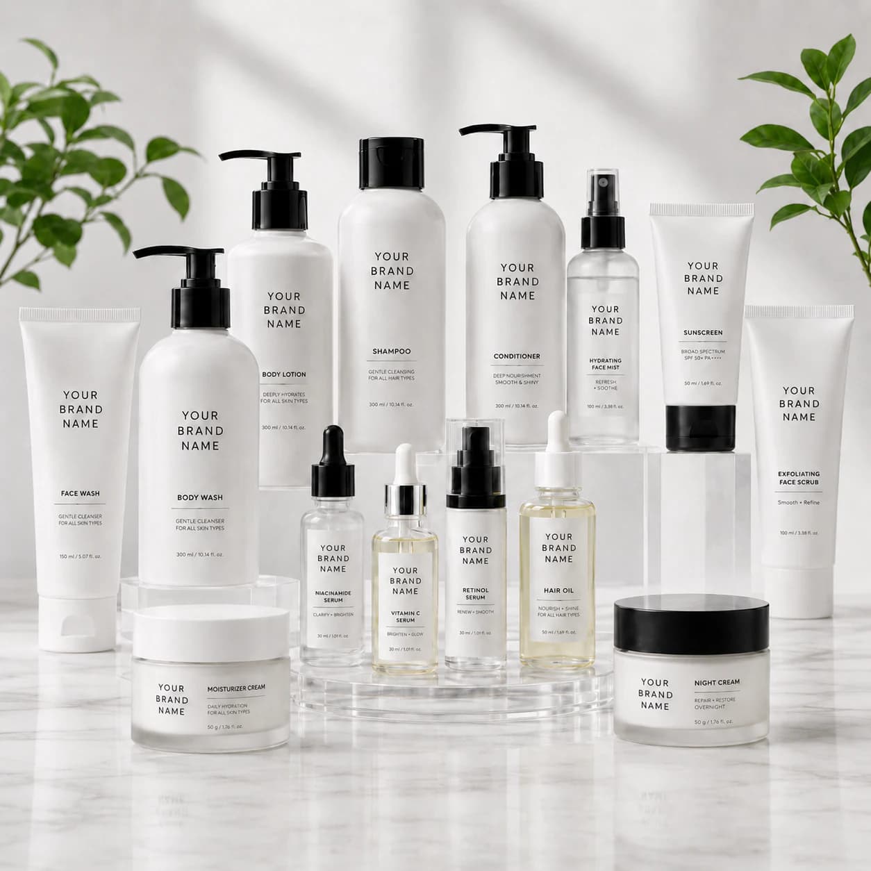 A skincare professional performing a cosmetic clinic treatment