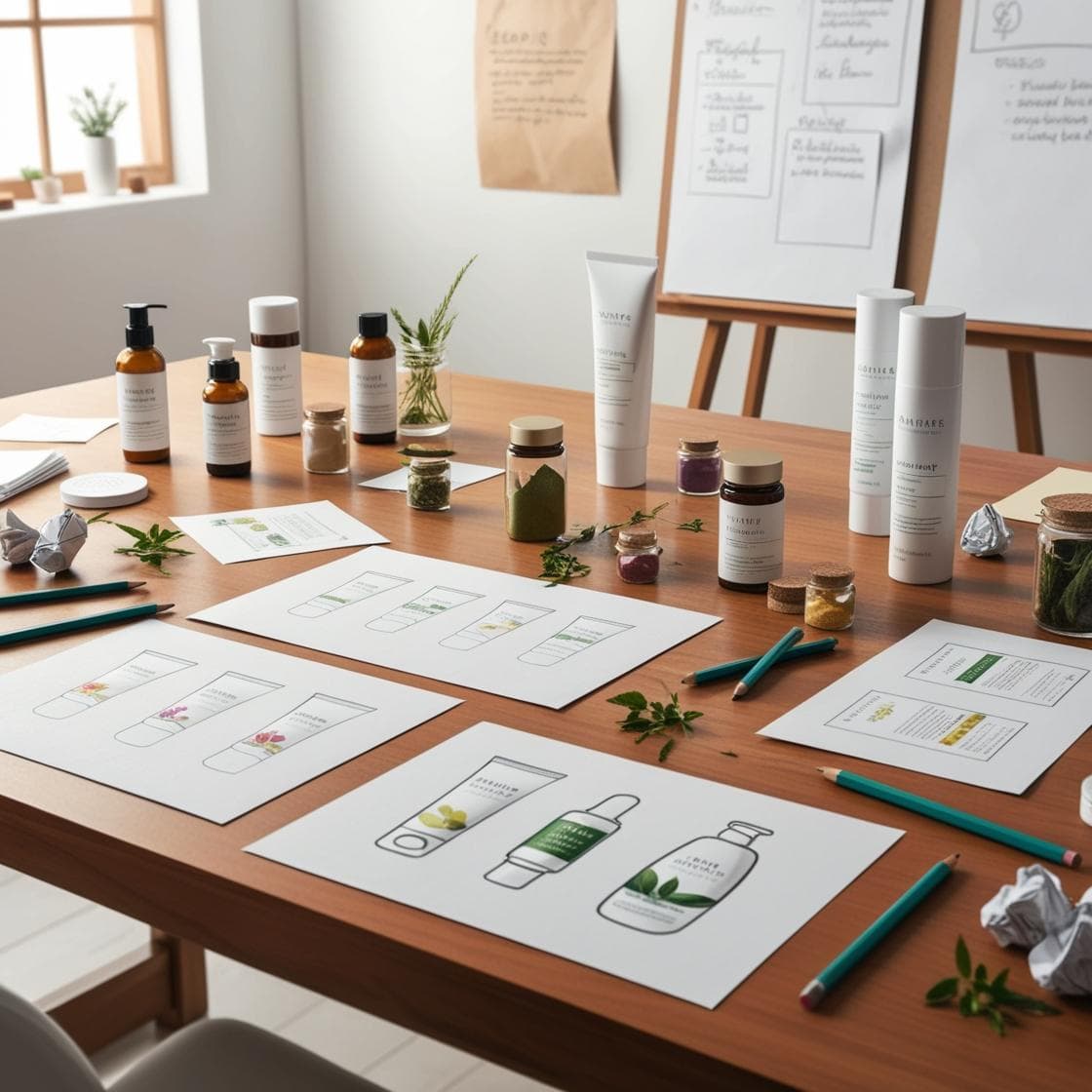 Private-label brand planning materials